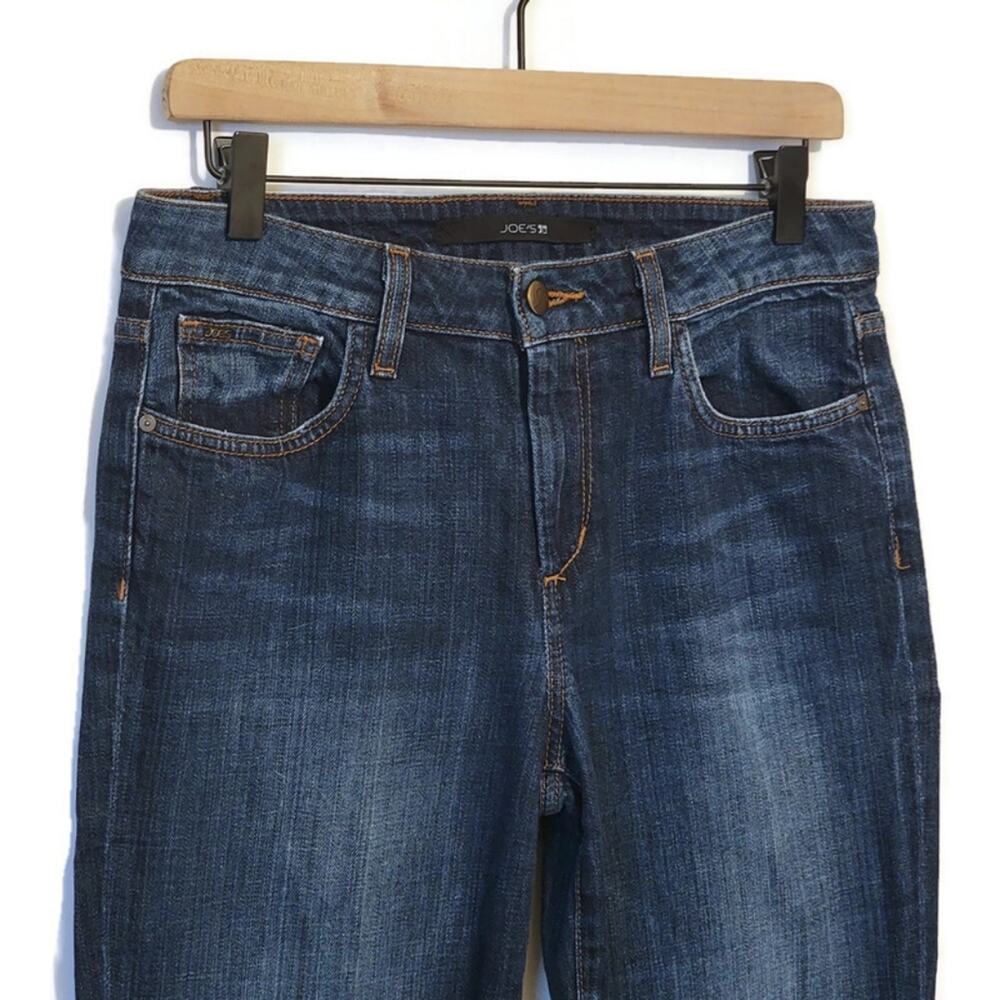 JOE'S Jeans Visionaire Flare Denim Jean Stephanie Dark Wash Mid Rise Stretch 28 - Picture 8 of 13